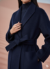 立领双袋双面手工羊绒大衣 商品缩略图3
