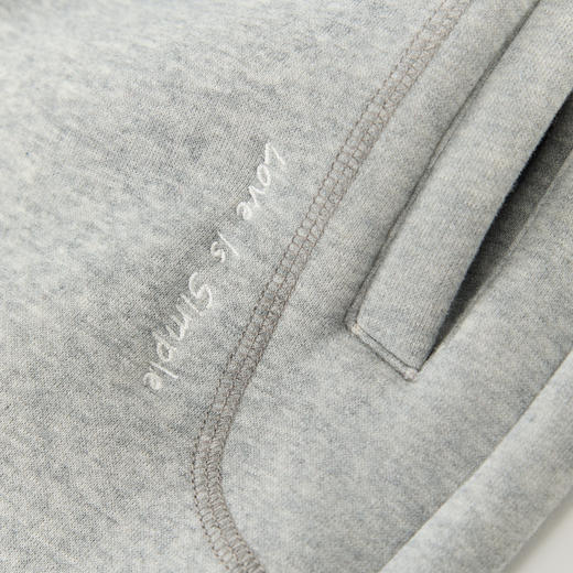 笛莎Deesha 童装女童裤子2025冬新款时尚束脚加绒卫裤 商品图3