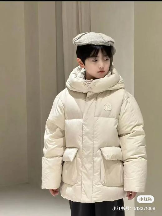 D111367新款上新25冬季男女儿童中长款两色羽绒服 商品图11