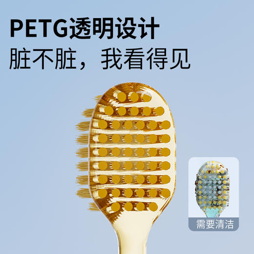 KUTA 成人48孔柔密特护宽头牙刷S8 劲洁款/云柔款 商品图9