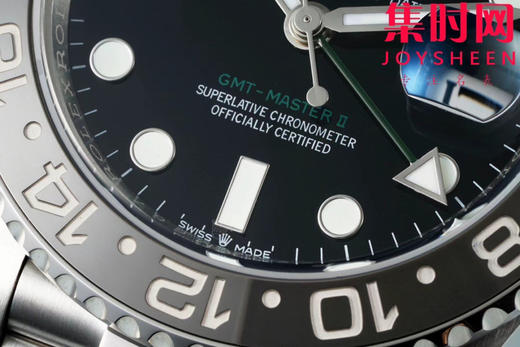 劳力士EWE格林尼治型系列“黑灰圈”格林尼治GMT 3285机 五珠带 男士腕表 商品图4