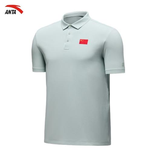 【3XL/4XL断码，无货退款】安踏24新款赞助国家队运动户外短袖T恤 POLO衫 综训452430105 商品图2