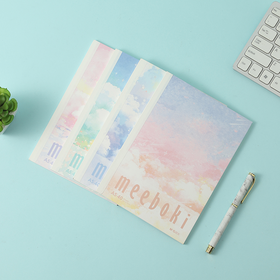 WA6656D晨光A5胶装本A6无线装订30页书写练字加厚(图案随机）