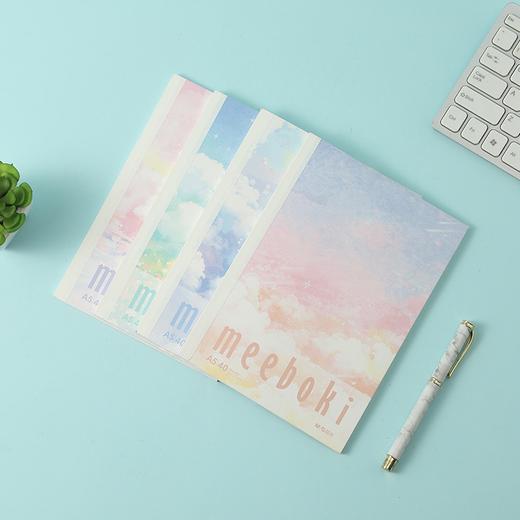 WA6656D晨光A5胶装本A6无线装订30页书写练字加厚(图案随机） 商品图0