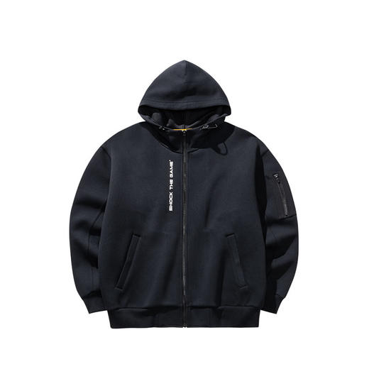 【L断码，无货退款】安踏针织运动外套男士2025春季新款开衫连帽长袖卫衣152511709 商品图0