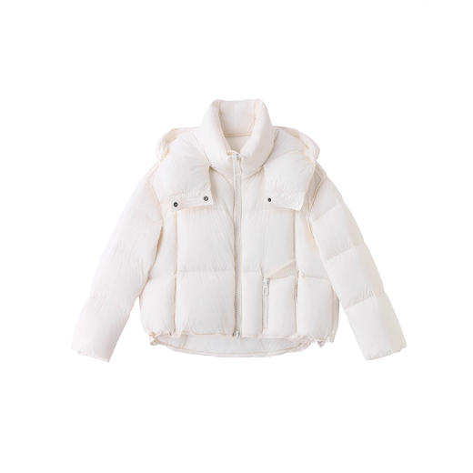 ASE 7769白鸭绒泡芙短款羽绒服洋气加厚外套 商品图4