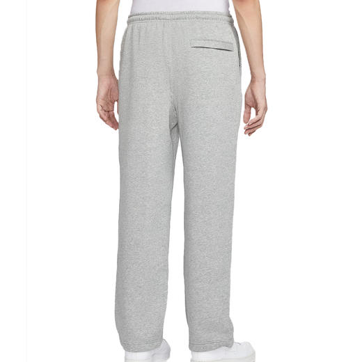 NIKE耐克男子直筒裤休闲刺绣灰色针织长裤IF0489-063 商品图1