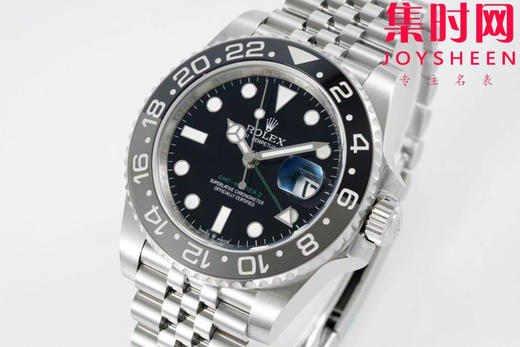 劳力士EWE格林尼治型系列“黑灰圈”格林尼治GMT 3285机 五珠带 男士腕表 商品图2