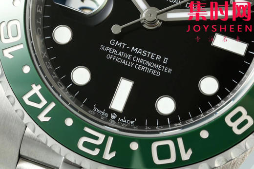 劳力士EWE格林尼治型系列“雪碧圈”格林尼治GMT 3285机 五珠带 男士腕表 商品图4