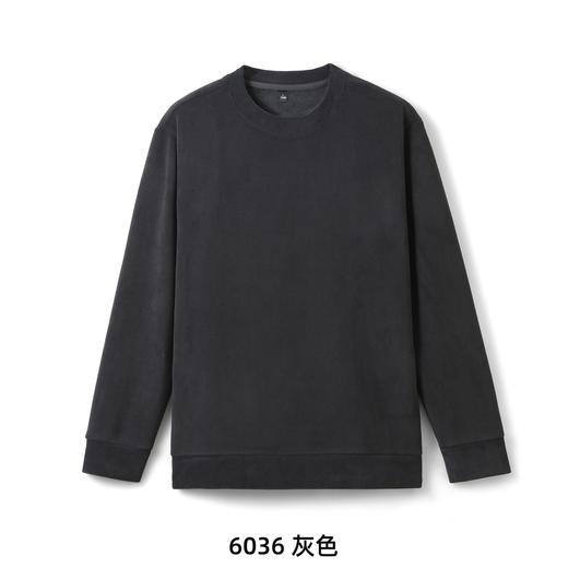 D111336秋冬新品复古奥利绒圆领卫衣男款 商品图5