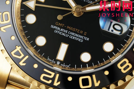 劳力士EWE格林尼治型系列“皮蛋圈”全金格林尼治GMT 3285机 五珠带 男士腕表 商品图4