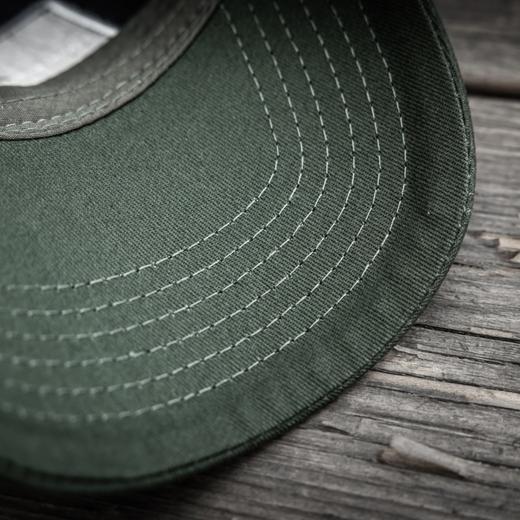 深绿色战术帽可调节魔术贴 商品图4