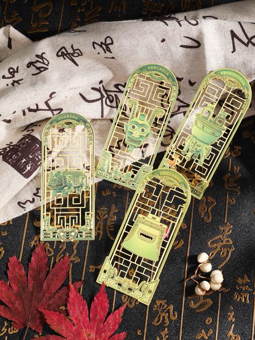 青铜系列文物金属书签 商品图0