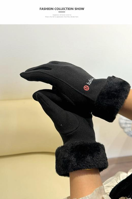 D111355内里加绒防风保暖实用触屏功能手套 商品图5