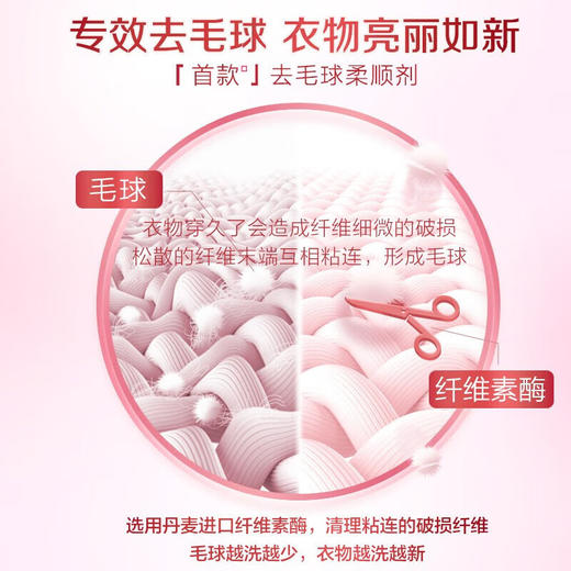 【分仓直发包邮】立白大师香氛天然护衣柔顺剂2kg 商品图1