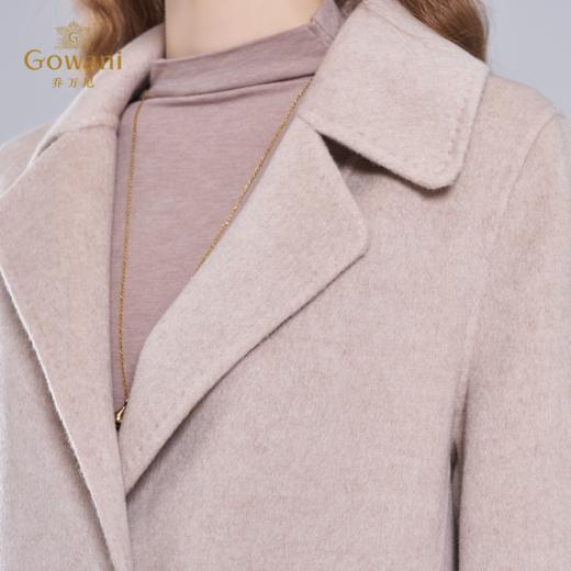 【100%羊绒】乔万尼新款100%山羊绒双面呢大衣毛呢外套ET4A928 商品图4