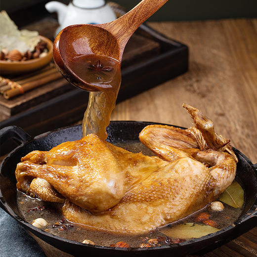 【德州扒鸡】大吉大利保鲜扒鸡400g*3只 开袋即食卤味熟食源头工厂直发 商品图3