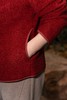 现货，24小时发货【朱红色绵羊毛外套】【需干洗】【正码正拍】显瘦不臃肿，朱红色喜庆保暖，内搭外穿皆宜。暖绒绒显瘦百搭，解锁你的秋冬&新年满分穿搭。面料66.1%绵羊毛，25%聚酯纤维，8.9%锦纶 商品缩略图14