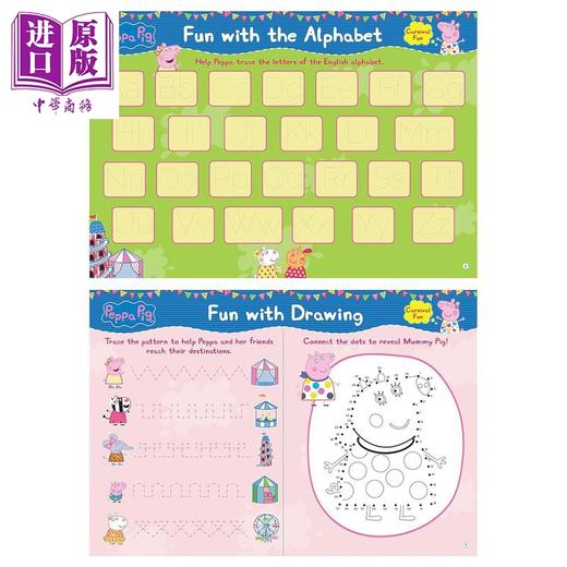 【中商原版】小猪佩琦学习小套装 Peppa Pig Peppa Loves Carnival Fun Learning Set 英文原版 儿童卡通动画小猪佩奇 童书 商品图3