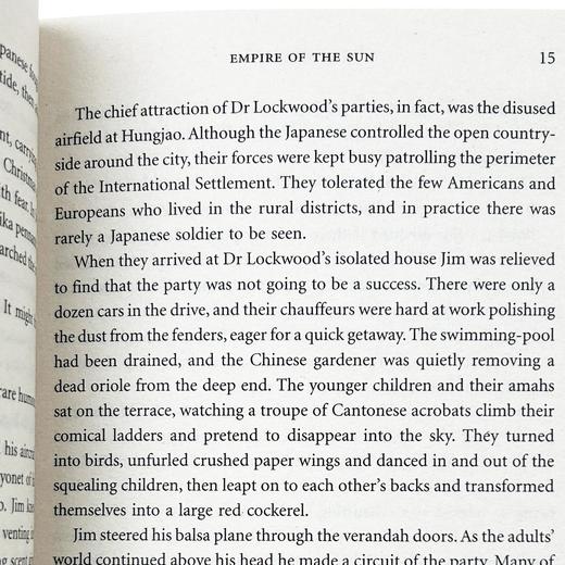 Collins正版 太阳帝国 英文原版书 Empire of the Sun 斯皮尔伯格执导电影原著小说  二战时期故事 进口书籍 英文版 商品图2