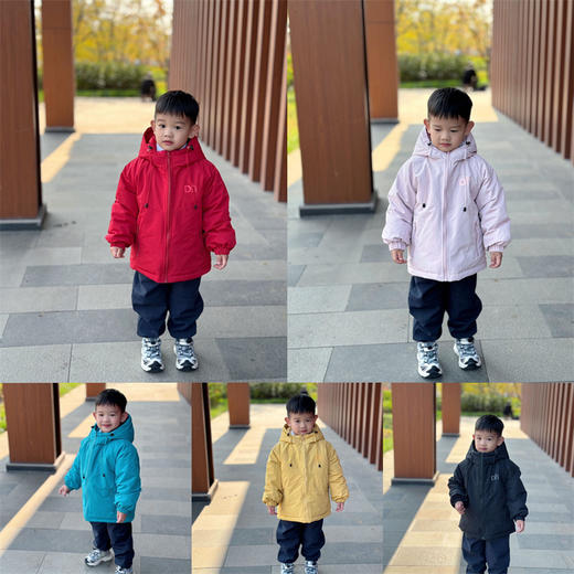 品牌大帽子派克冲锋衣 90-170码可亲子❗️五色可选，加绒加厚款，零下20°上身不带怕 商品图2