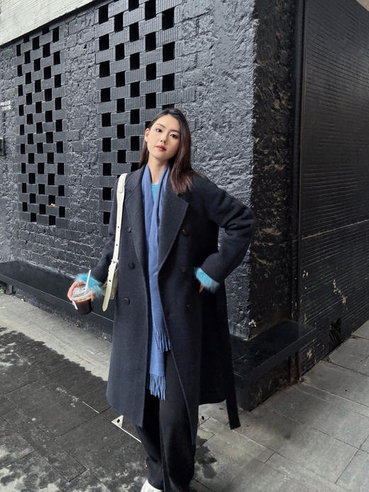 【定制自由】噢蜜ooomeooo羊绒手工大衣 商品图2