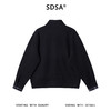 9928SDSA男士秋冬新款痞帅男装潮牌拼接半拉链立领卫衣百搭时尚百搭 商品缩略图5