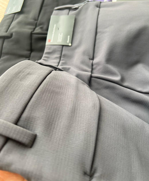 lu高尔夫系列一条过冬男士休闲裤防风加绒保暖软壳裤子111303 商品图8