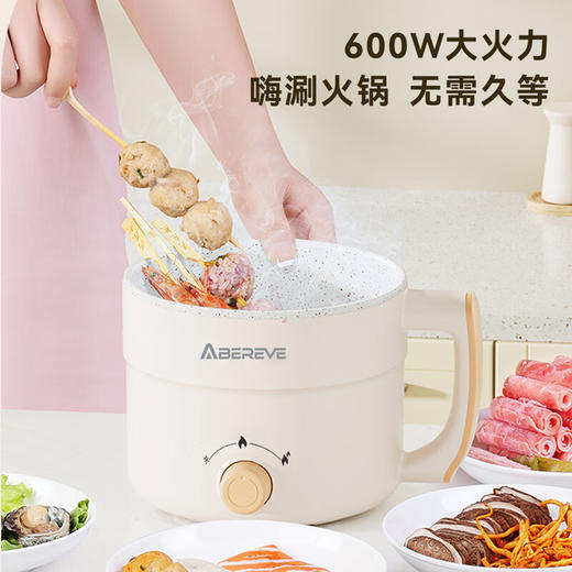 艾贝丽多功能电煮锅（带蒸笼）ABL-DZG152 商品图1