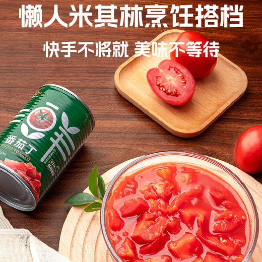 s【25年新货】新疆冠农番茄丁400g 零添加 新鲜去皮 西红柿 番茄 商品图4