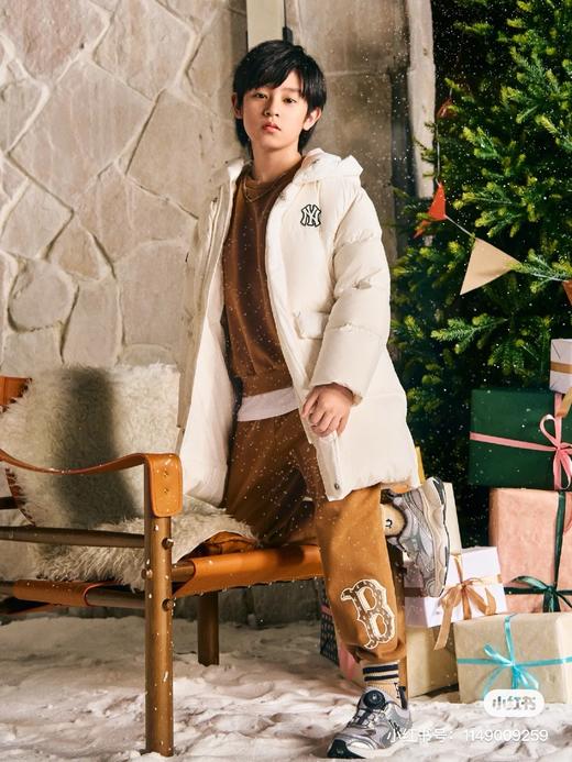 D111367新款上新25冬季男女儿童中长款两色羽绒服 商品图12