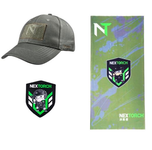 战术绿颜色帽子+纳仔魔术贴+头巾套餐 商品图0