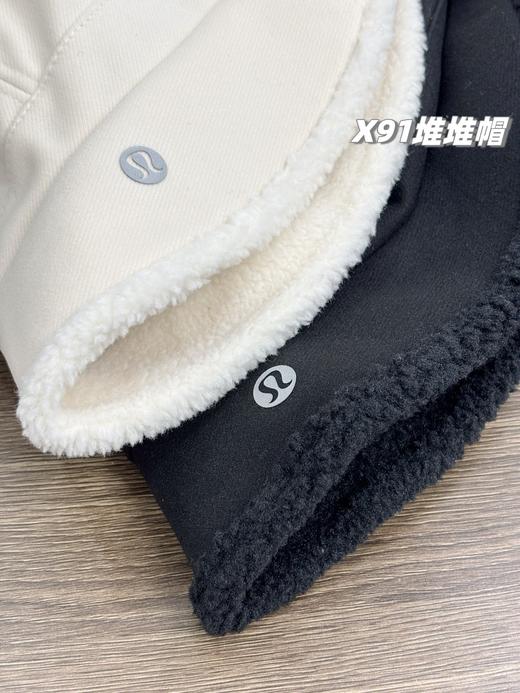 D111360羊羔加厚加绒款渔夫帽加深加宽超显脸小素颜神帽 商品图6