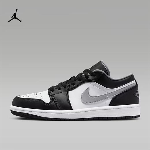 耐克AirJordan1LowAJ1黑白灰男鞋女鞋低帮运动篮球鞋553558-040 商品图0
