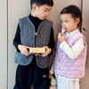 79.9任选两件，单拍不发货！！！【童装服饰丨吾家儿童保暖马甲&保暖裤】面料又暖又绵柔，秋冬宝宝也不怕凉，松紧裤腰穿脱便捷，做工精细，上身舒透亲肤有型，内搭叠穿都很可 商品缩略图1