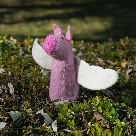 北京仓｜Felt So Good-Christmas Flying Pig-梦想成真飞猪 羊毛毡 圣诞树装饰［英国设计师］ 商品图7