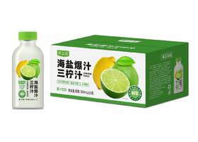 舒立达 海盐爆汁三柠汁 500ml*15