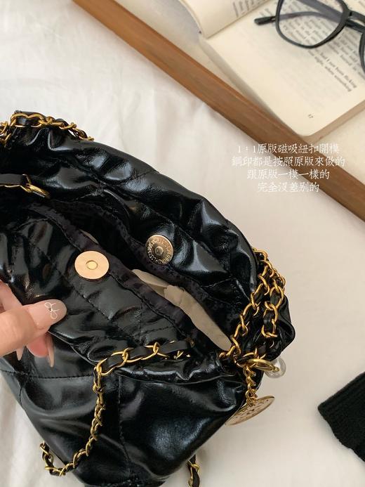 D111345缩小版22Bag俏皮可爱迷你珍珠垃圾袋包 商品图5