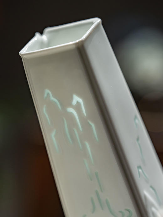 新品 富玉 | 景德镇高温玲珑瓷酒具组合高级感素玲珑高山流水酒具 商品图3