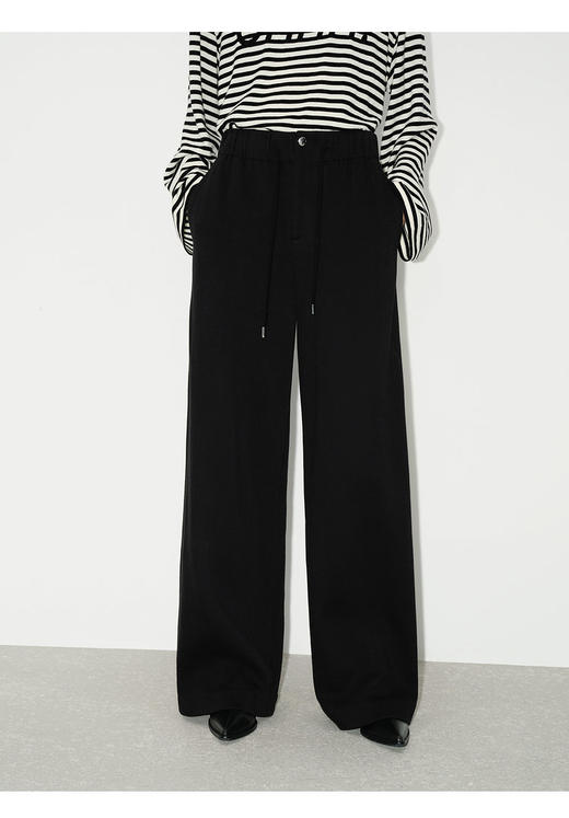 【高品质私服】【MC高腰阔腿抽绳运动长裤】包容感强，轻松藏肉显瘦，垂坠感好G1165-CC【无标出货 介意慎拍】 商品图4