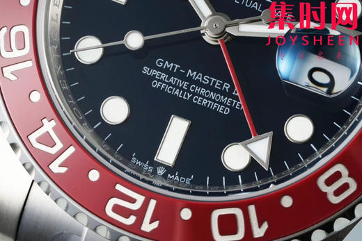 劳力士EWE格林尼治型系列“可乐圈蓝盘”格林尼治GMT 3285机 三珠带 板带 男士腕表 商品图4