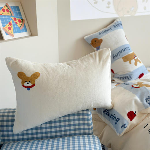 【品牌直发】加倍生活 A类230克加厚牛奶绒毛巾绣四件套 商品图6