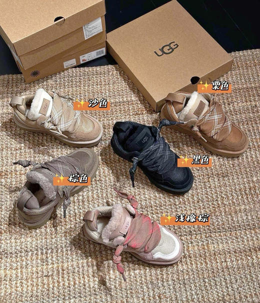 原单版本梅尔𝐮𝐠𝐠 𝐥𝐨𝐰𝐦𝐞𝐥雪地靴111301 商品图5