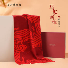 苏州博物馆 马跃新程围巾