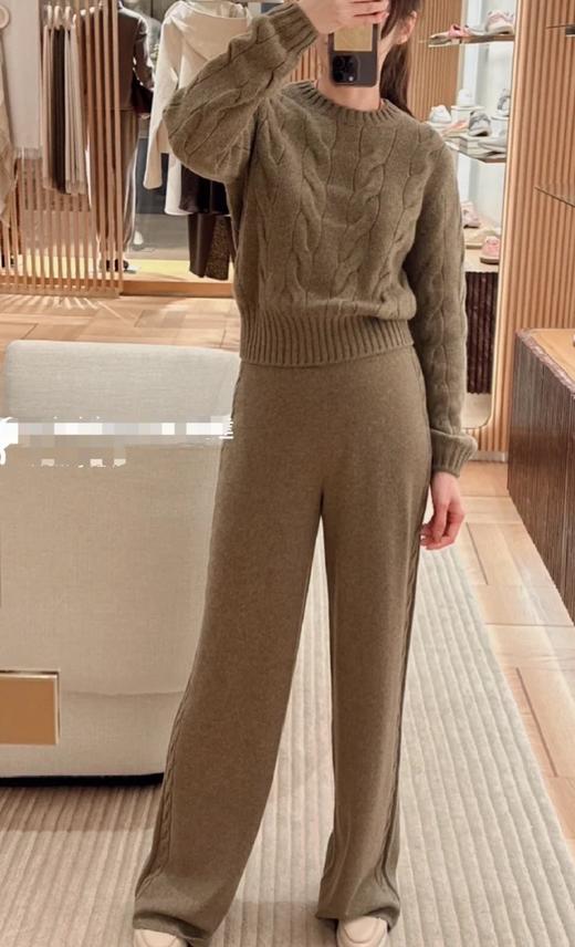 女款麻花羊绒针织衫毛衣zh015 商品图2