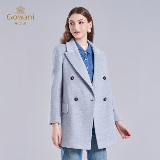 【100%绵羊毛】乔万尼100%绵羊毛大衣新品简约西装设计ET4A027 商品图2
