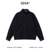 9928SDSA男士秋冬新款痞帅男装潮牌拼接半拉链立领卫衣百搭时尚百搭 商品缩略图1