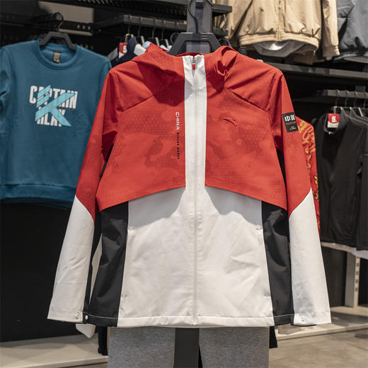 【S/M/L/XL/2XL断码，无货退款】安踏运动风衣女子2025梭织夹克开衫跑步训练上衣162517627 商品图0