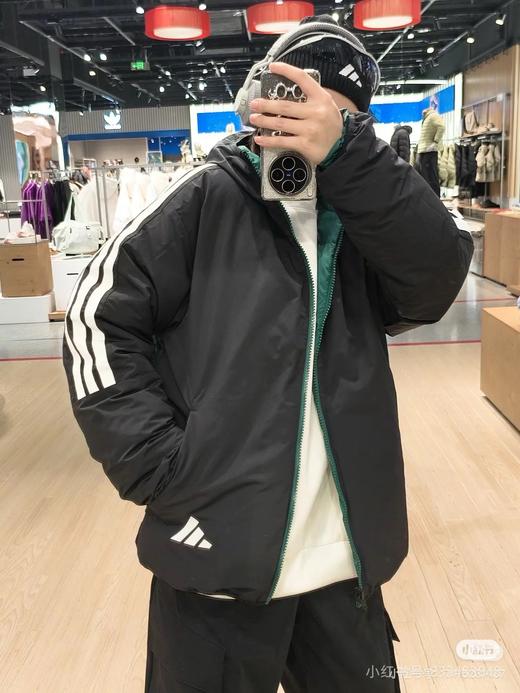 D111363三叶草25Ss双面穿保暖又防风男女同款棉服外套 商品图7