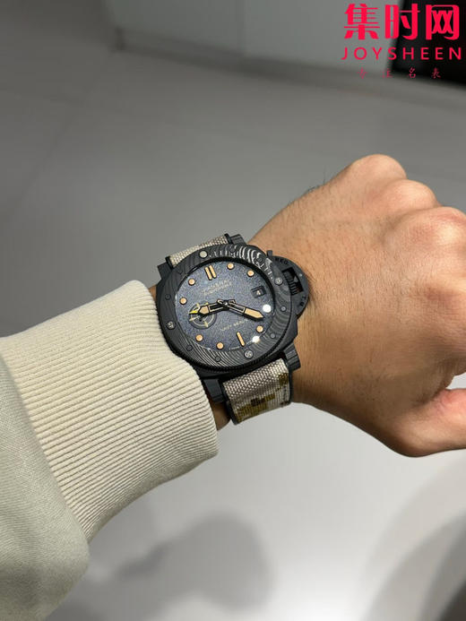 新品 VS沛纳海潜行系列PAM01513 海豹突击队PAM1513 碳纤维壳 男士腕表 表径44mm 商品图5